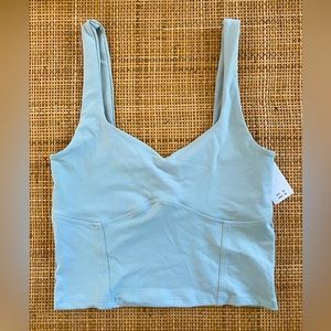Abercrombie cropped tank top size small